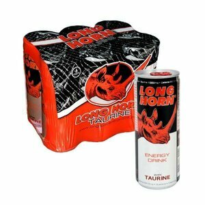 Energy Drink Long Horn Taurine - pack de 6 Energy Drink Long Horn Taurine - pack de 6